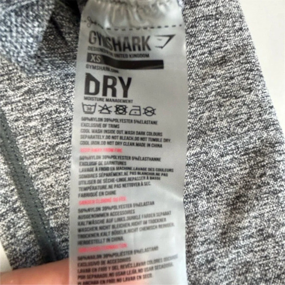 Gymshark Women's XS Gray High-Rise Leggings for Yoga Booty Enhancing Design - Picture 7 of 8